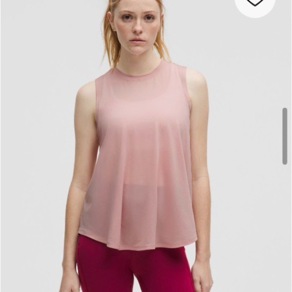 Lululemon Lightweight Split-Back Training Tank Top - MINOR FLAWS